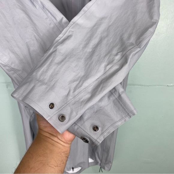 Lululemon Lab Kosaten Shell Jacket Gray XS Hooded W4BINS - Picture 6 of 9